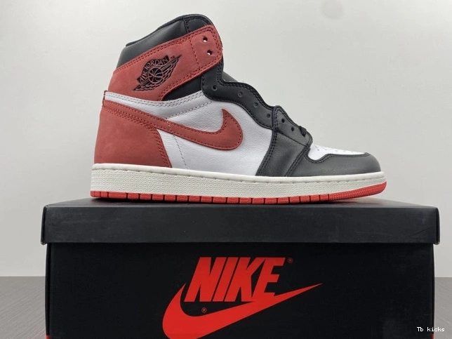 Rep TBK 1 Air Red' Jordan High 'Track Retro OG 555088-112 0801